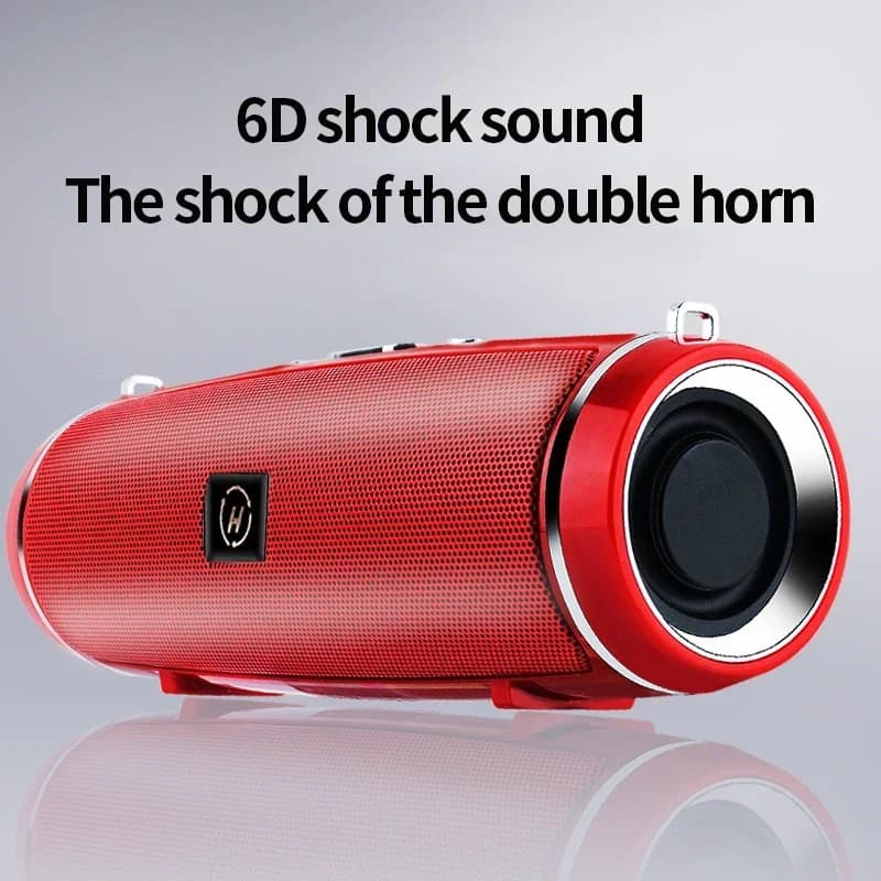 Haut-parleur sans fil Portable, Bluetooth 200W, haute puissance, Audio extérieur, stéréo 3D, Surround, TWS, voix FM, Promotion RHDE