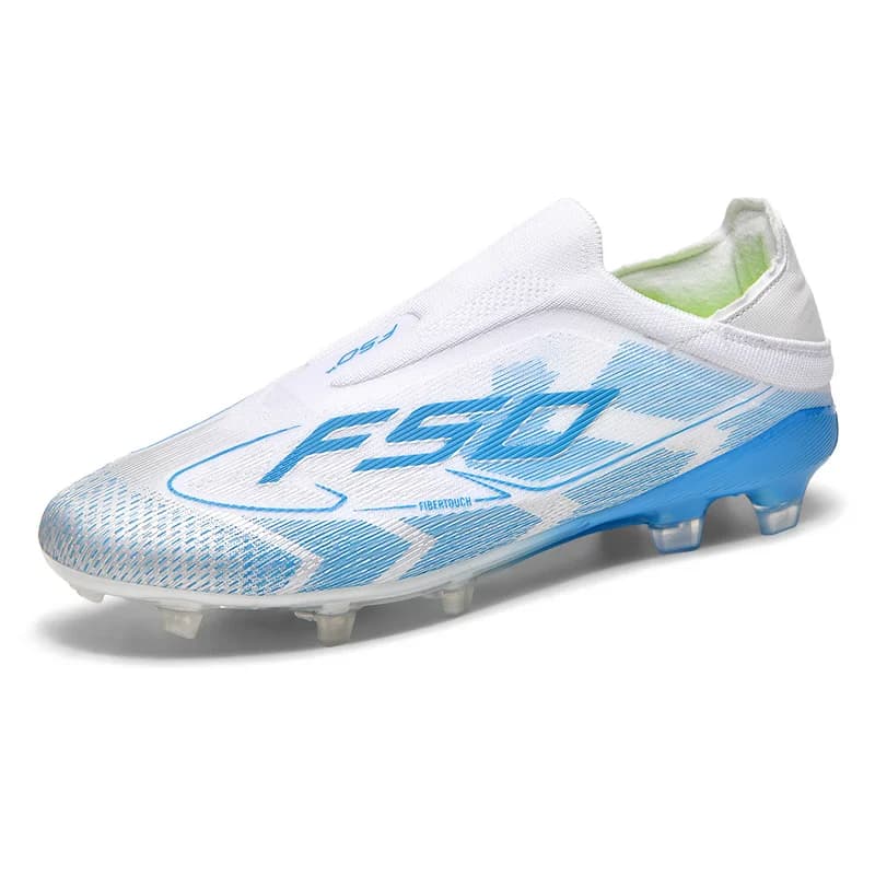 Nouveaux hommes chaussures de Football Match intérieur vente chaude bottes de Football en plein air crampons d'herbe baskets de Futsal montantes