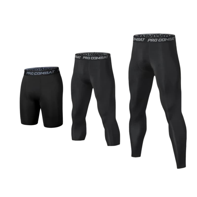 Pantalons de Compression pour hommes, collants façonnants, Leggings secs et frais, couche de base de sport, course à pied, sous-vêtements