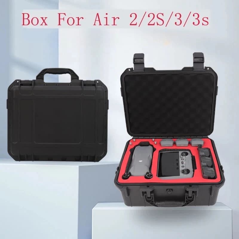 Boîte de transport pour accessoires de drone DJI Air 3 3S AIR 2 2S, sac de rangement, boîte rigide, sac à main, valise pour DJI RC 2/RC N3