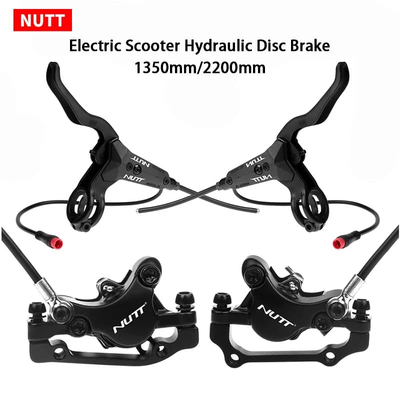NUTT Scooter électrique frein à disque hydraulique e-bike 140 160 180mm Rotor pour Zero 10X 11X KUGOO G1 G2 Pro e-scooter frein