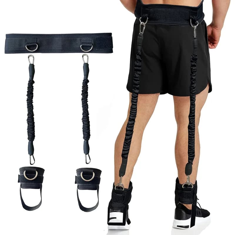 Bande de résistance pour l'entraînement de saut Vertical des jambes, pour l'agilité, le basket-ball, le volley-ball, le Football