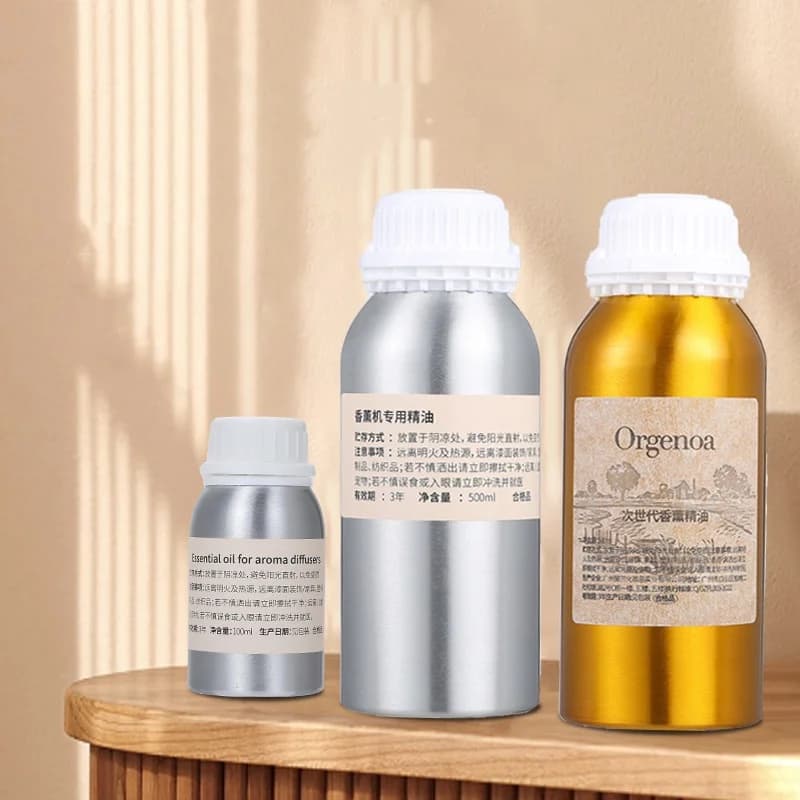 Liquide supplémentaire d'huile essentielle d'aromathérapie d'hôtel de qualité supérieure de 1000/500ML pour le diffuseur d'arome, huile de parfum