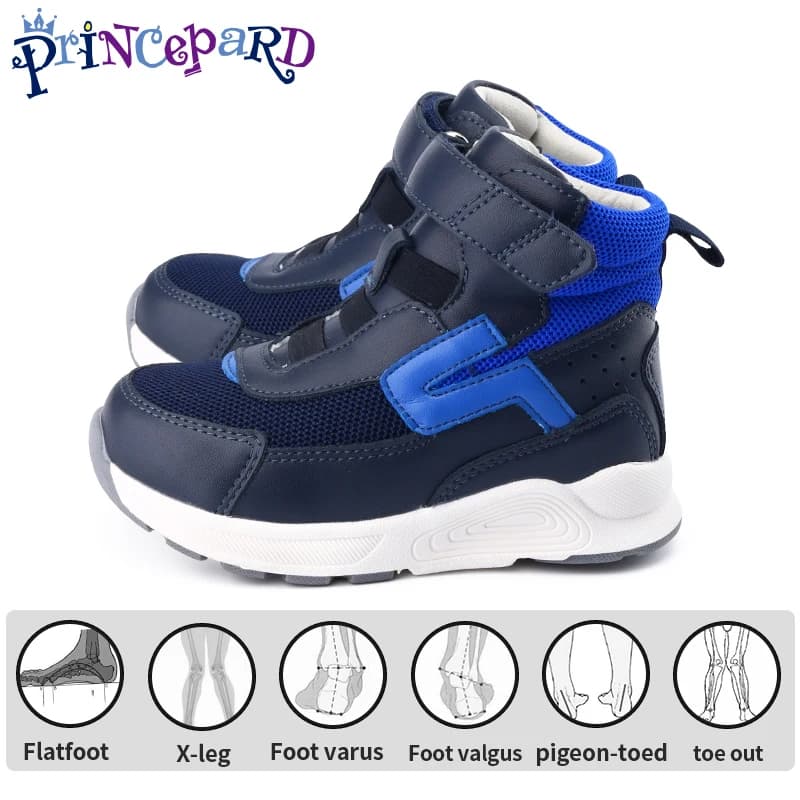 Bottes de correction pointues avec support d'arc pour enfants, rencontre Orth4WD pour enfants, garçons, filles, prévention du pied, Valgus, Varus