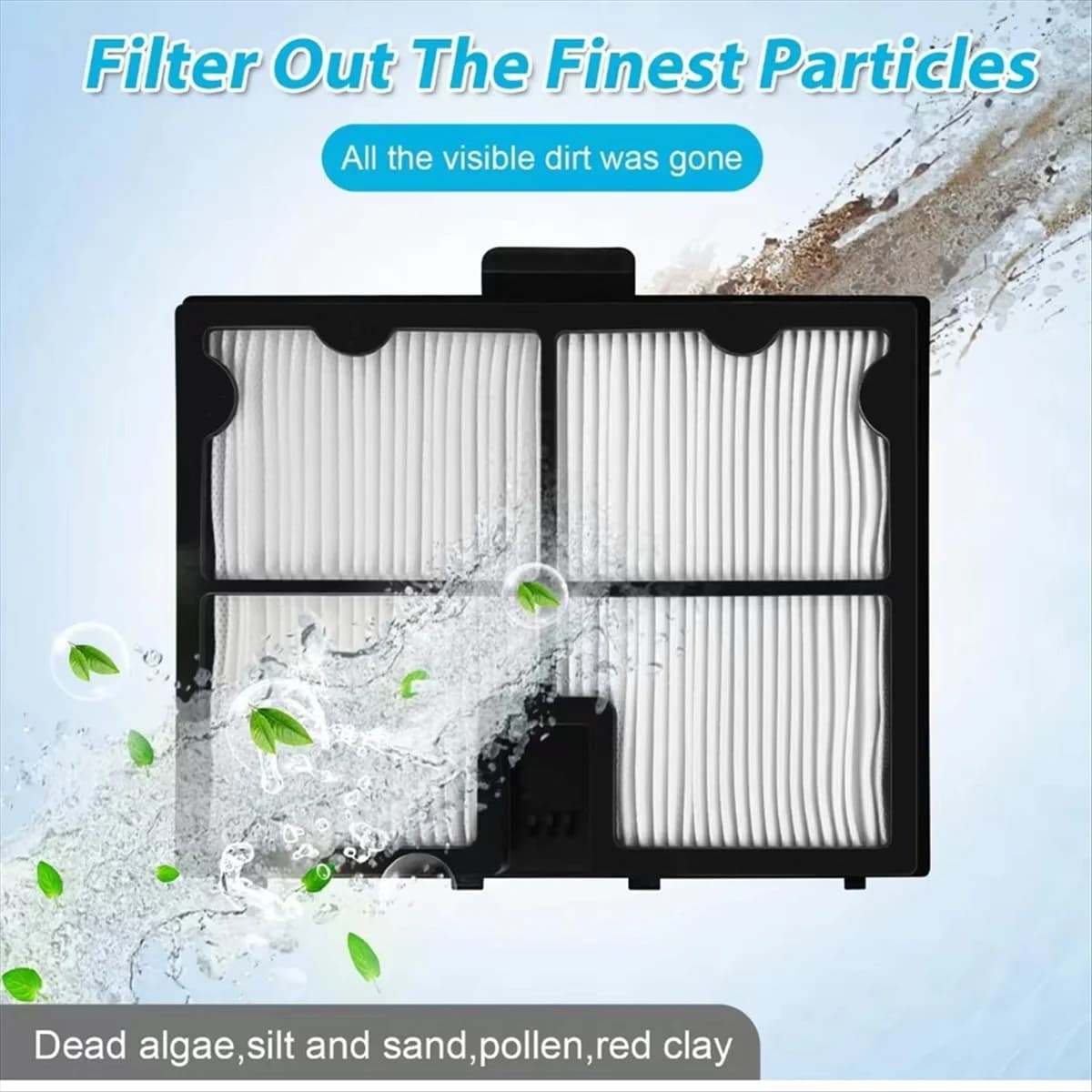 Filtre ultra-fin A77I 9991466-R4 de remplacement pour robots nettoyeurs de piscine actif 10, actif 15, avantage, E10