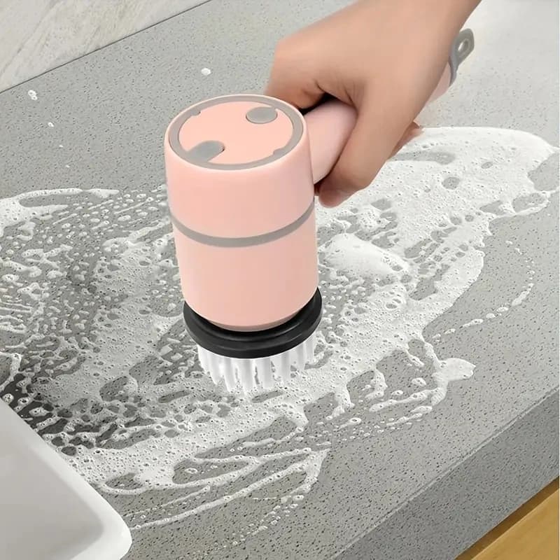 Épurateur électrique sans fil, brosse à livres électrique, nettoyeur de cuisine, salle de bain, 3 en 1, 1 pièce