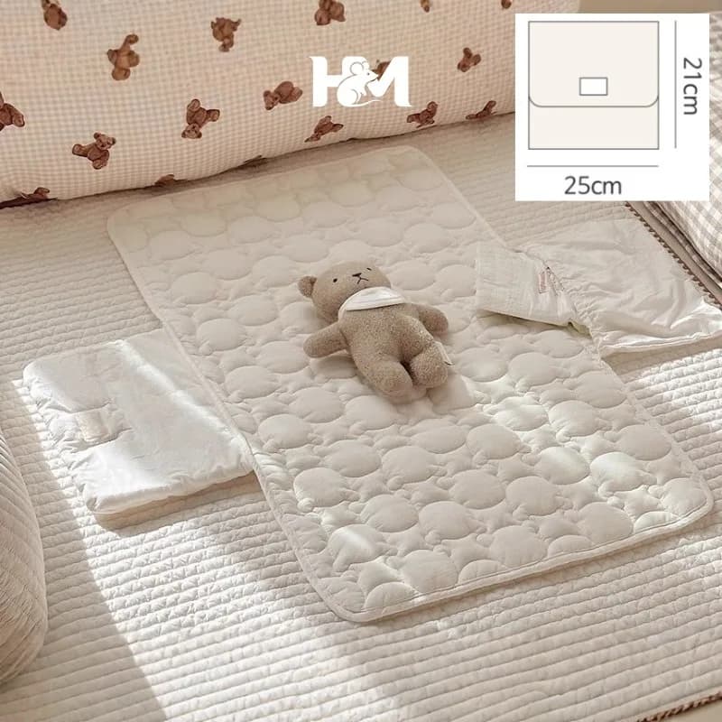 Tapis à langer pliable pour bébé, imperméable, pour nouveau-né, table à langer portable pour tout-petit, drap à langer durable pour bébé