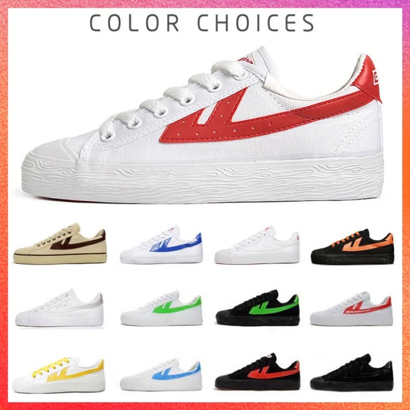 WARRIOR-Chaussures en toile pour hommes et femmes, plusieurs couleurs, rose, blanc, à lacets, grande taille 46 45