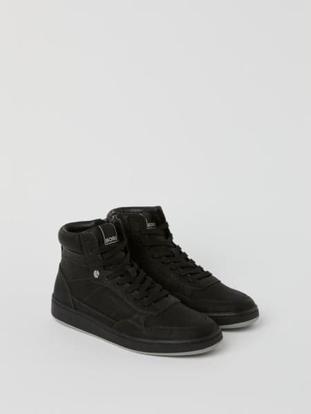 Björn Borg Men's Slam High Sneakers Noir, 44