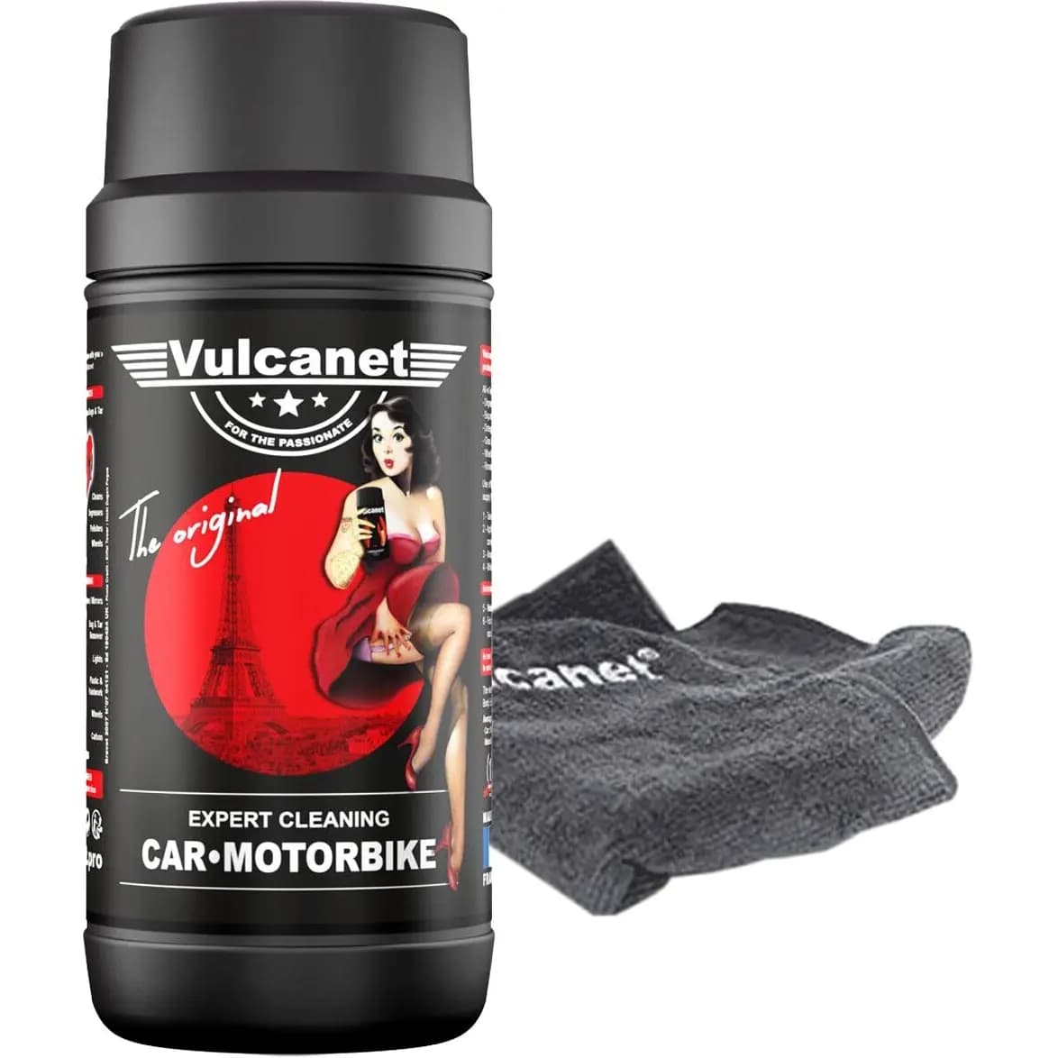 Lingettes Vulcanet nettoyant universel Auto/moto