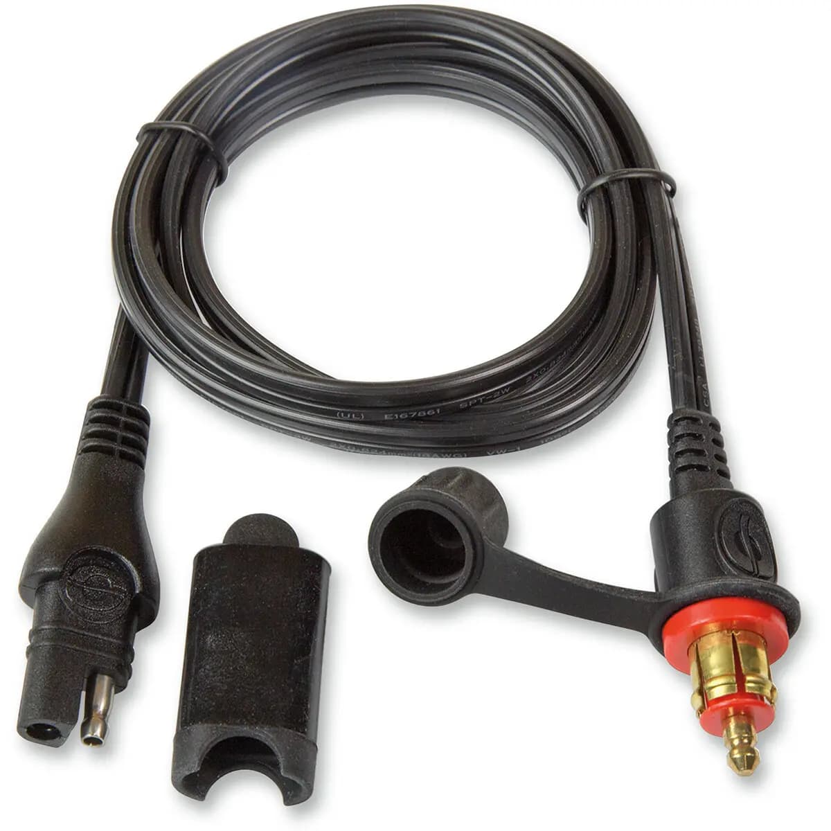 Rallonge adaptateur de câble sae à vélo 180° plugc Tecmate