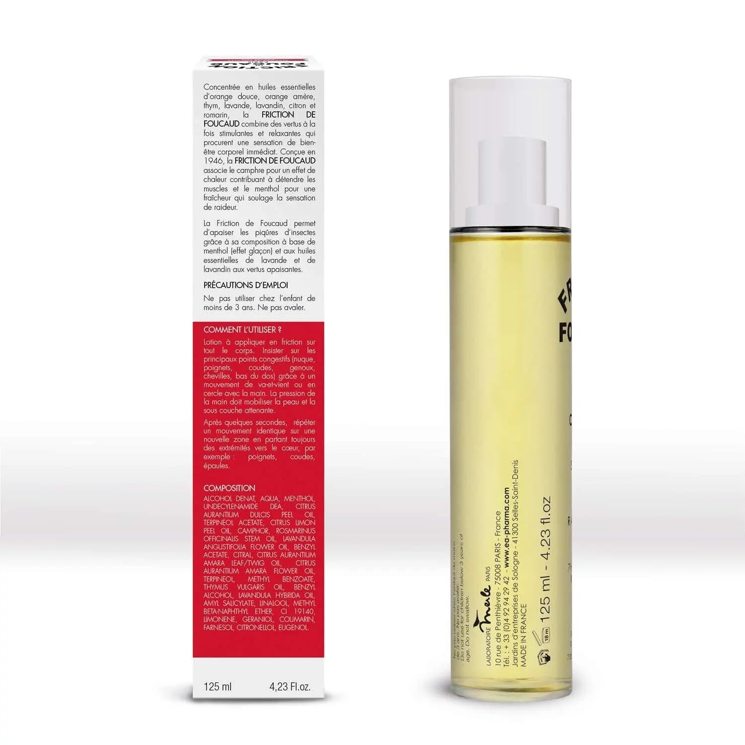 Friction de Foucaud vaporisateur 125ml
