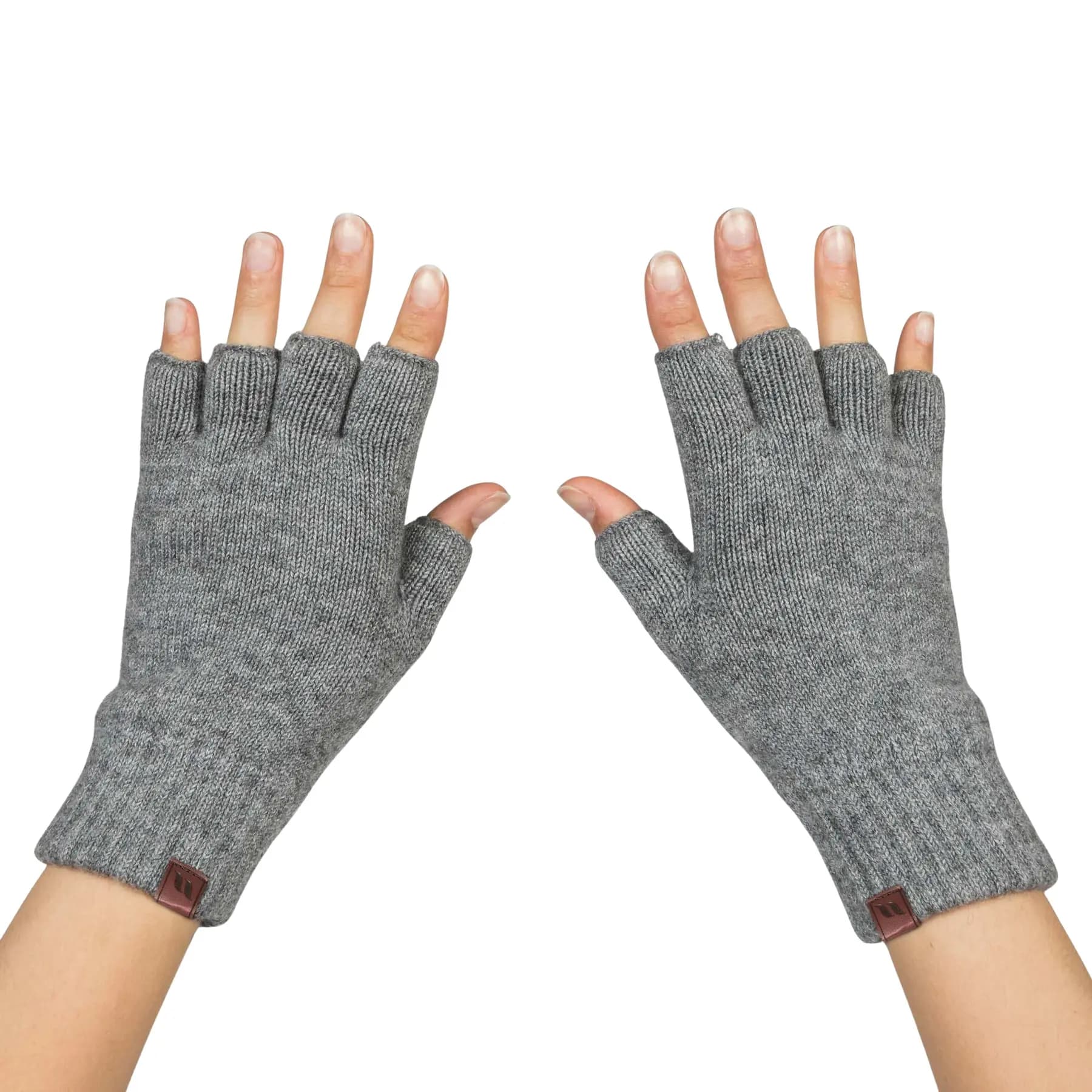 Gants d'équitation mi-doigts Back on Track Vide