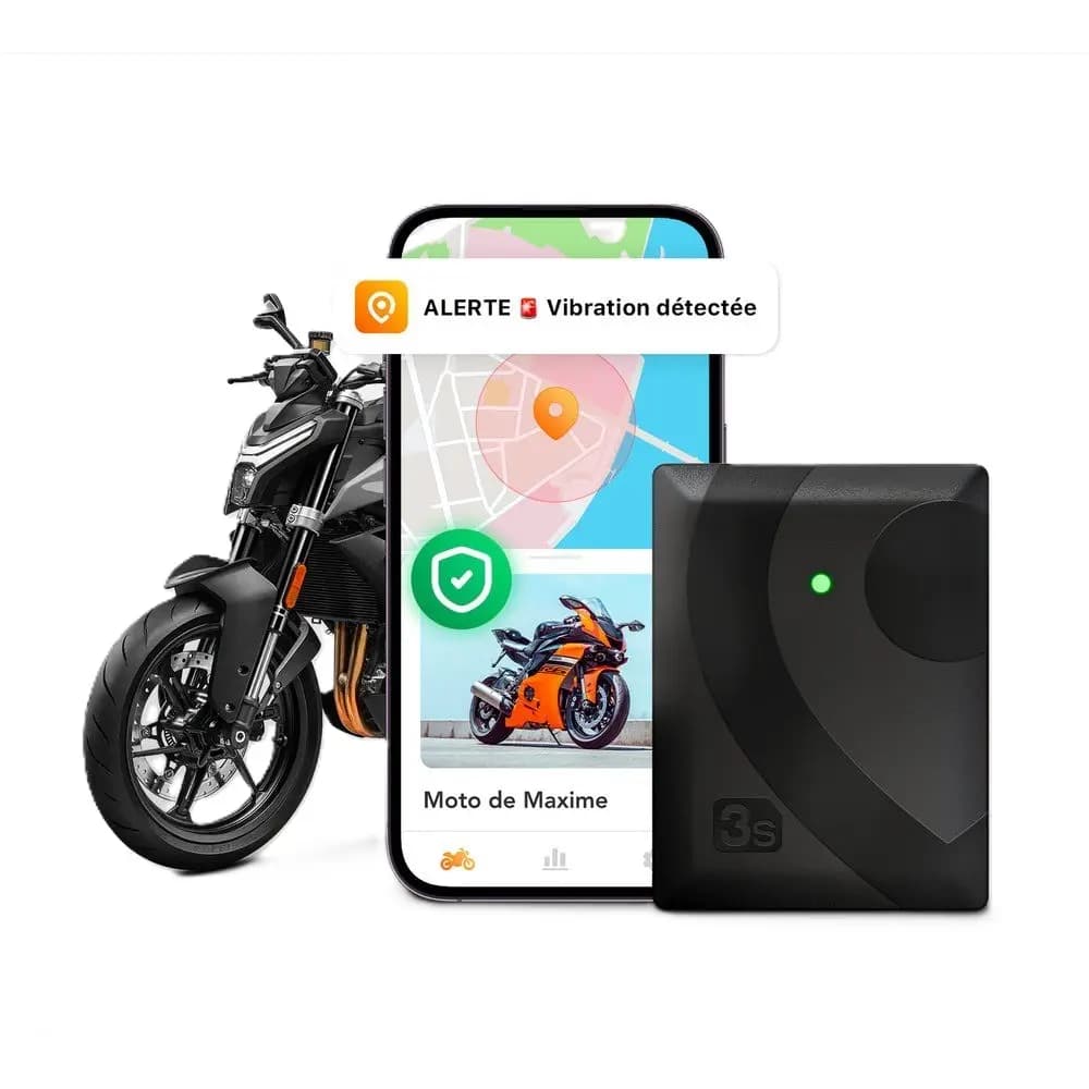 Traqueur GPS GeoRide 3Ss Alarme Moto Intelligente