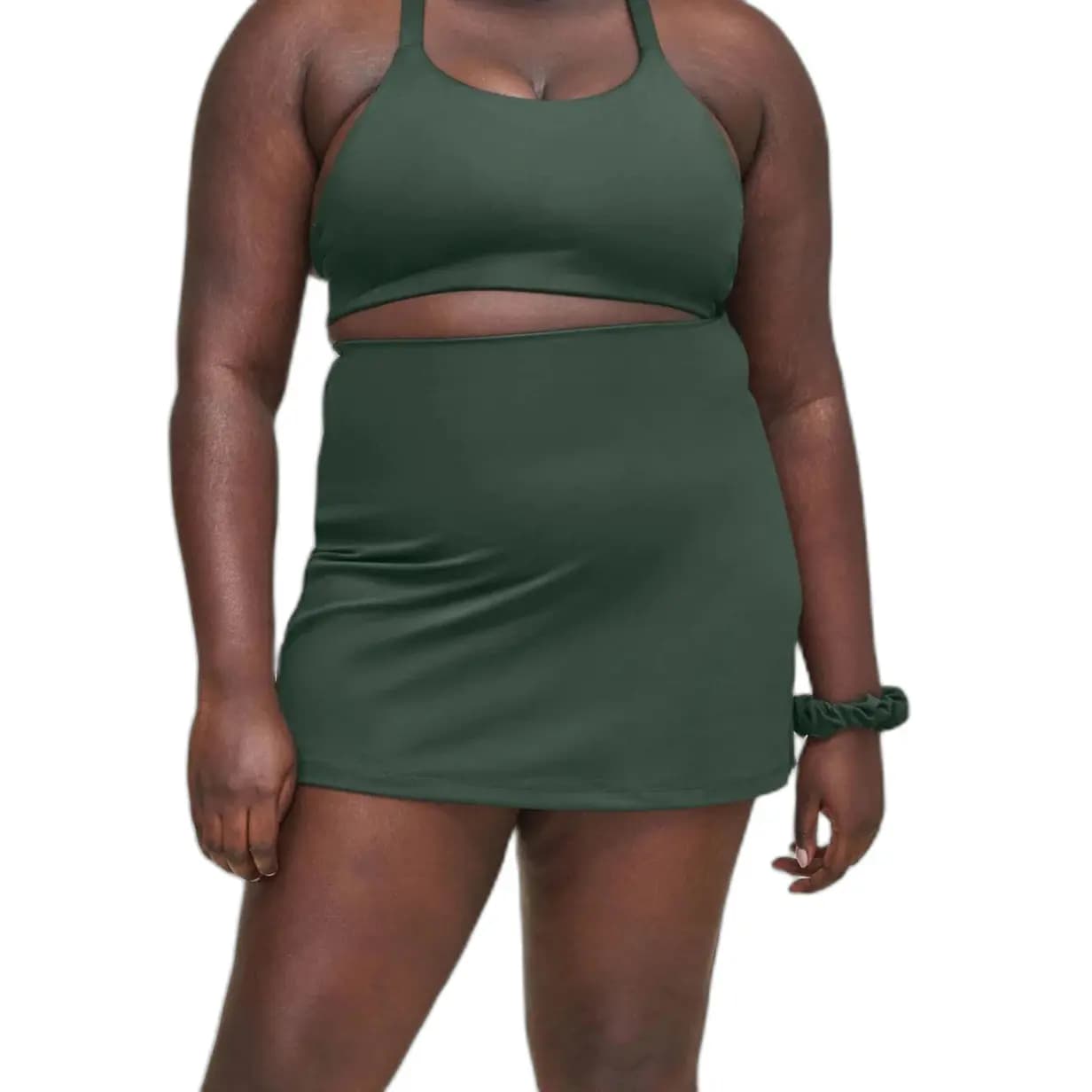Jupe-short taille haute femme Girlfriend Collective