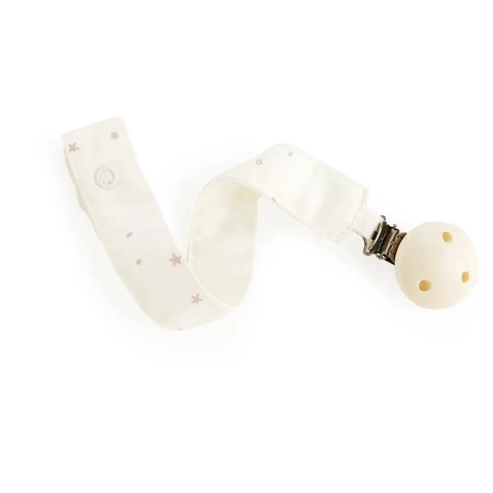Attache tétine en tissu bébé Gloop! Soft Sky
