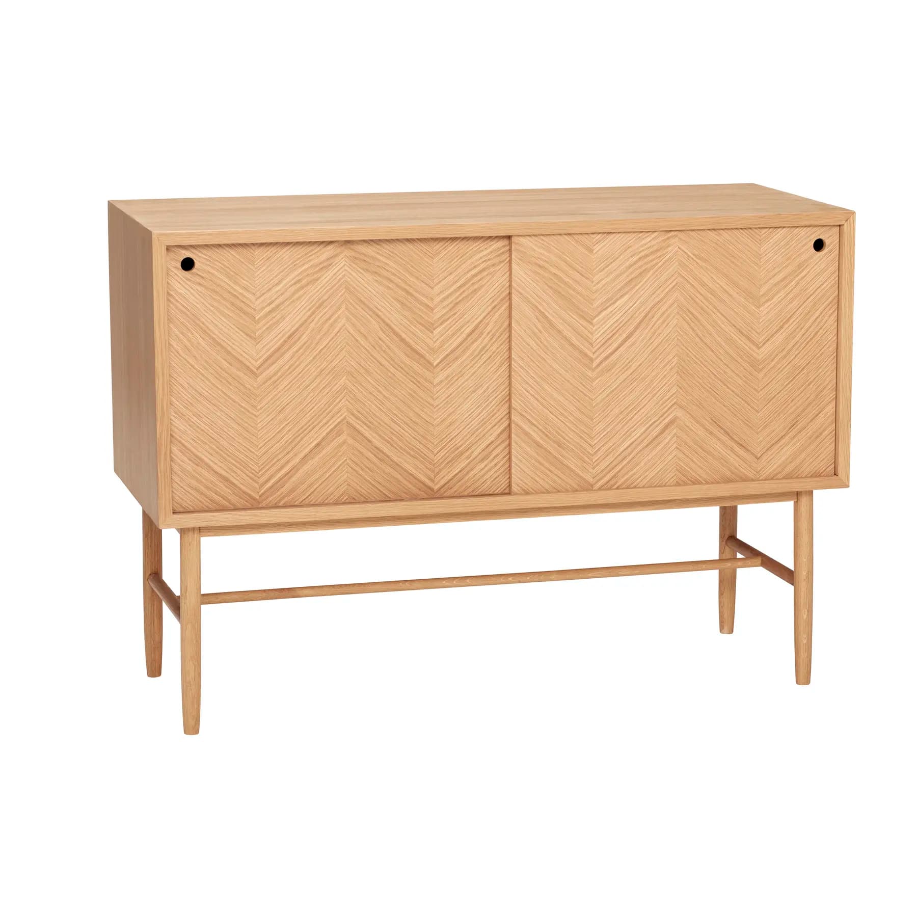 Commode Hubsch Interior Herringbone Sliding Doors