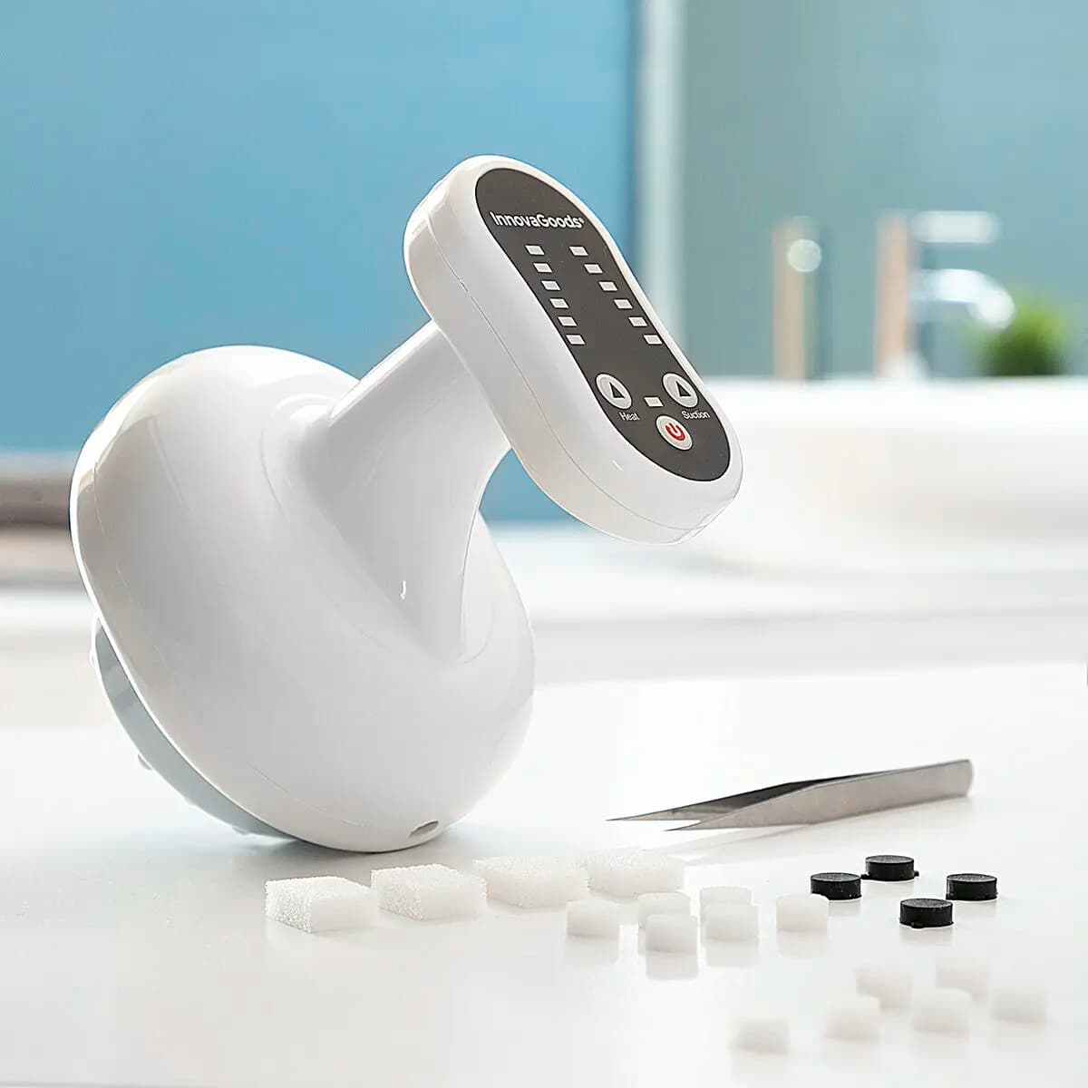 Appareil de massage anticellulite par aspiration et chaleur InnovaGoods