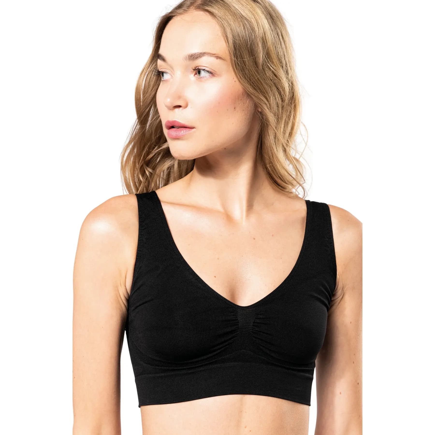Brassière éco-responsable sans coutures Femme Kariban Push-up