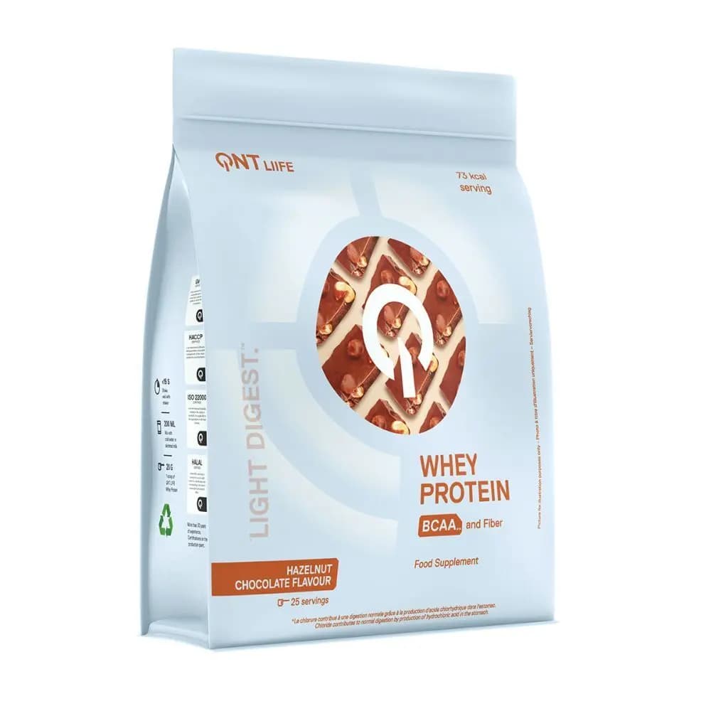 Nutrition protéinée QNT Light Digest Whey Protein - Hazelnut Chocolate