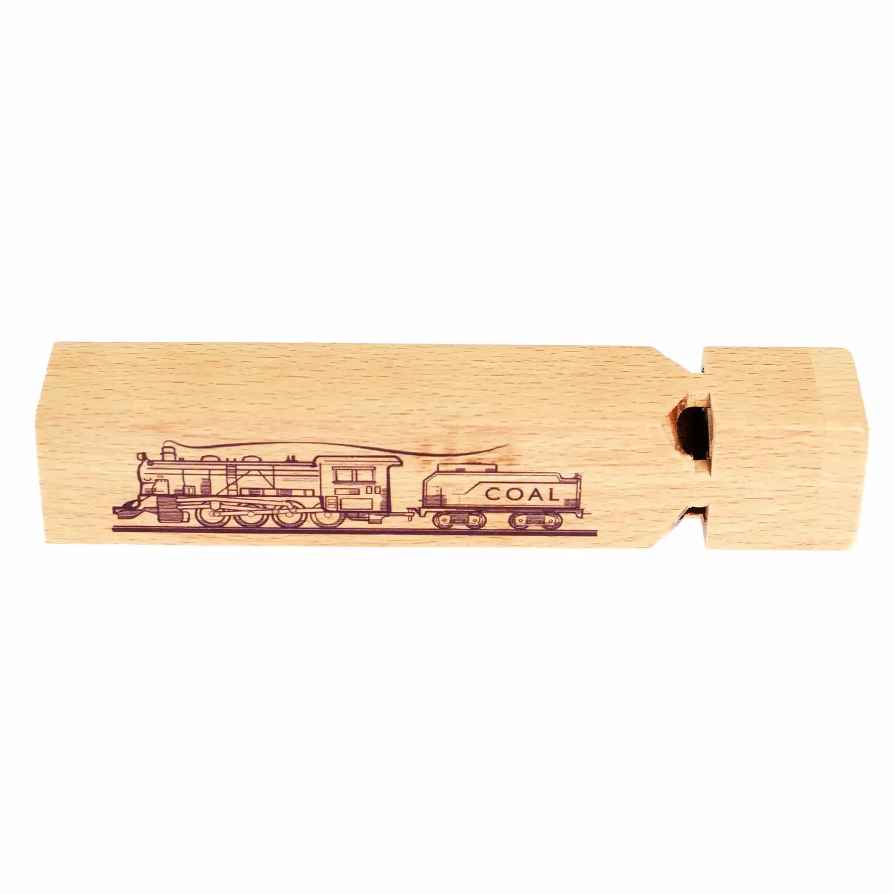 Sifflet de train traditionnel en bois Rex London