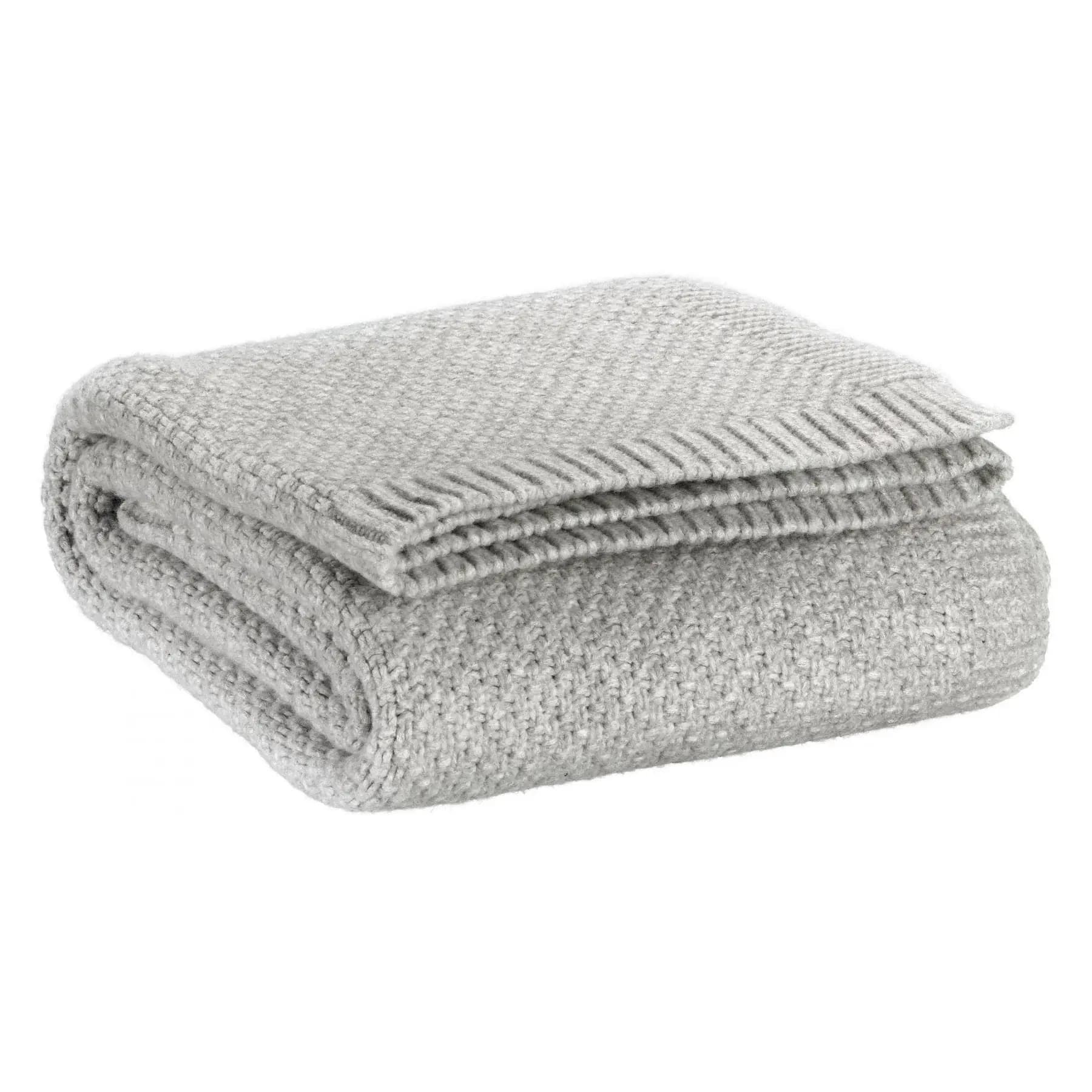 Plaid tricot recyclé Vivaraise Danilo