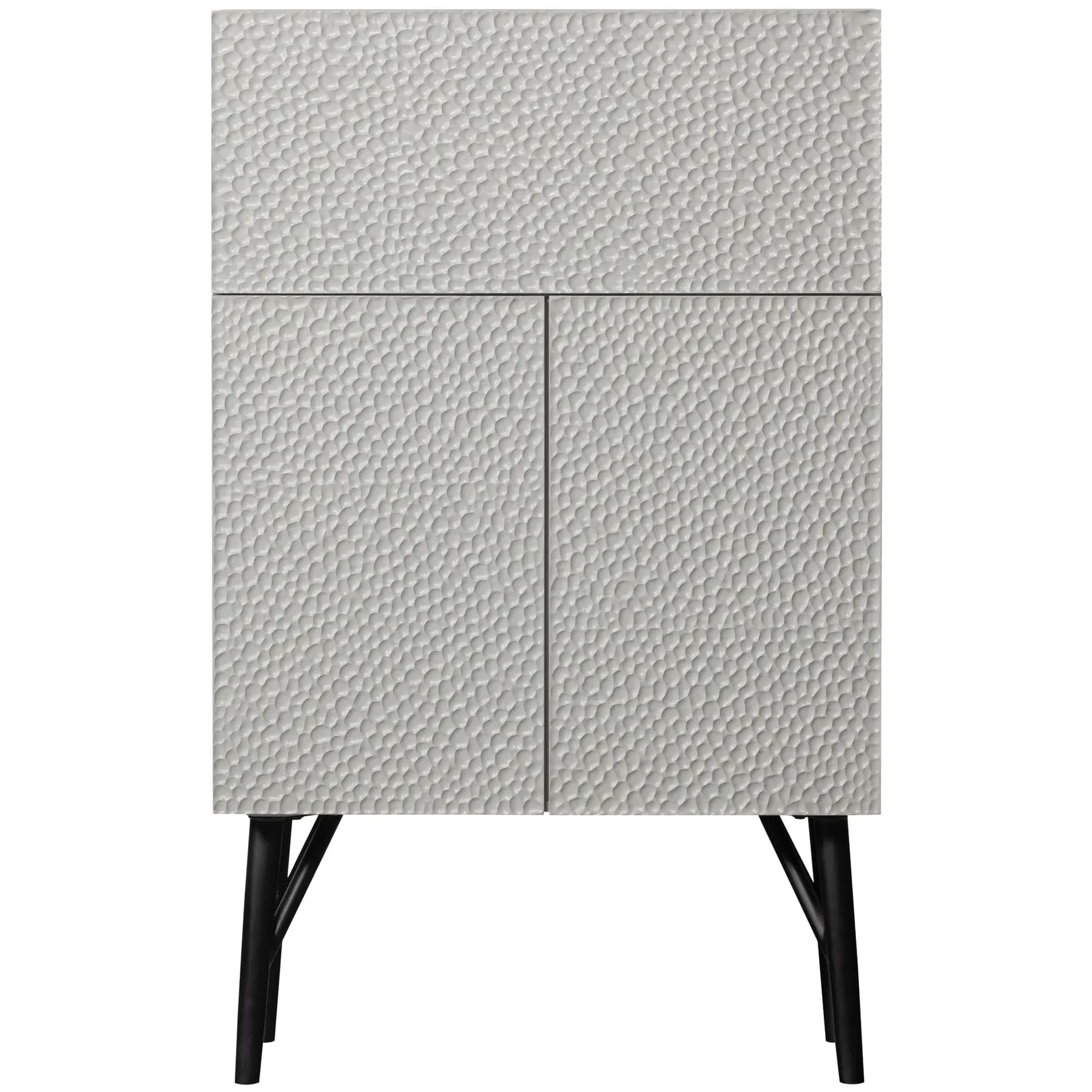 Armoire de bar Woood Carved Organic Mist