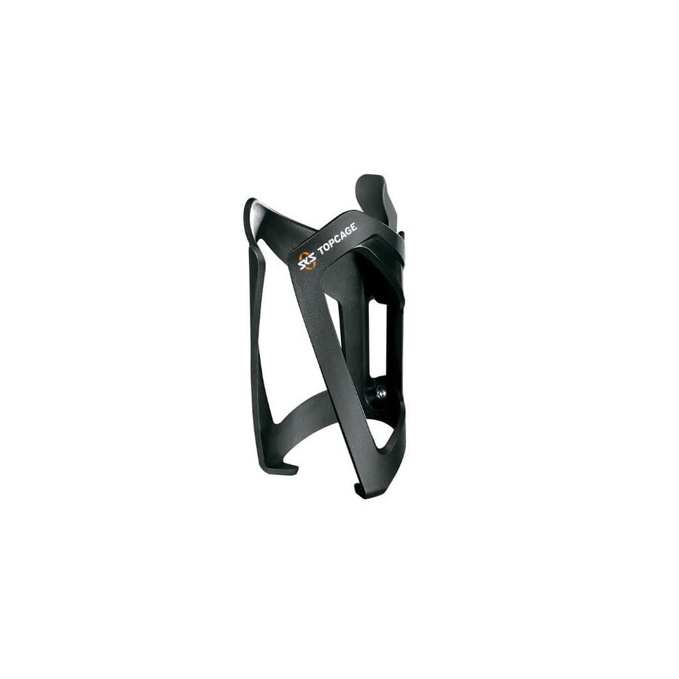 Porte-bidon SKS Topcage en plastique flexible, fixation sécurisée pour bouteilles de 1,5 L - Noir
