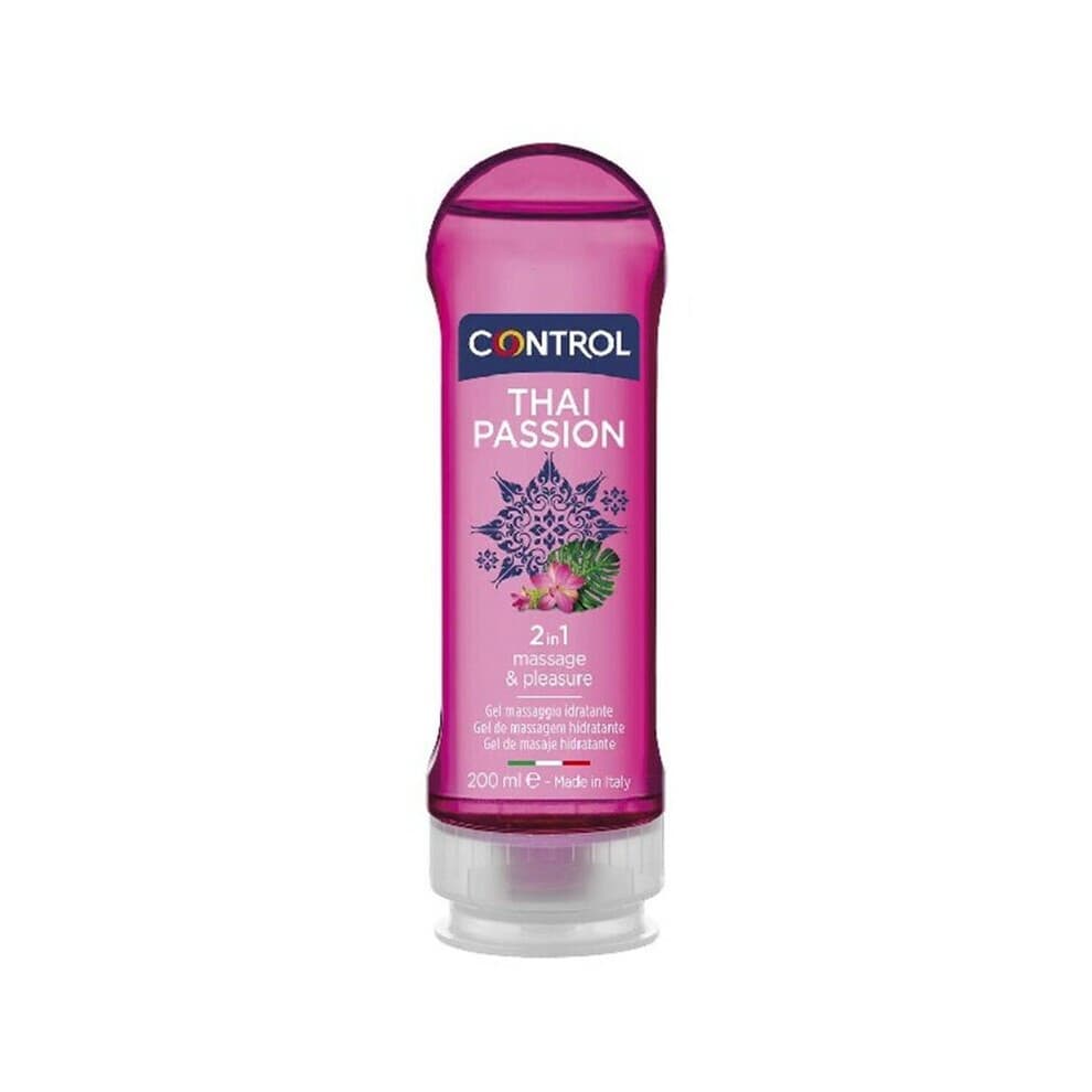 Gel de massage - Control - 2-1 - 200ml - Compatible avec préservatif - Non gras - Sans paraben