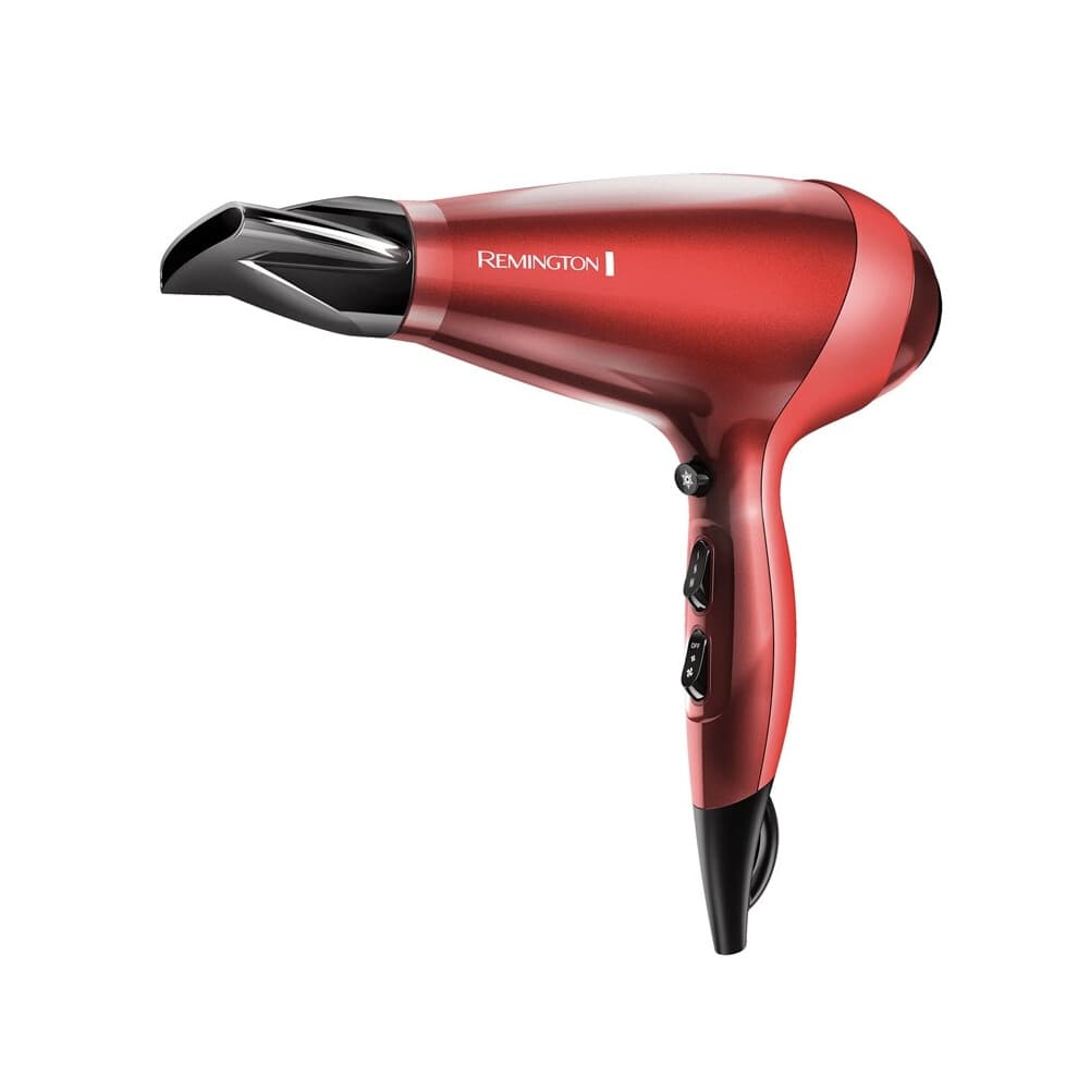 Sèche-Cheveux Remington AC9096 Silk Ionique Grille Céramique Protéine de Soie, Moteur AC Professionnel, Fonction turbo 2400W