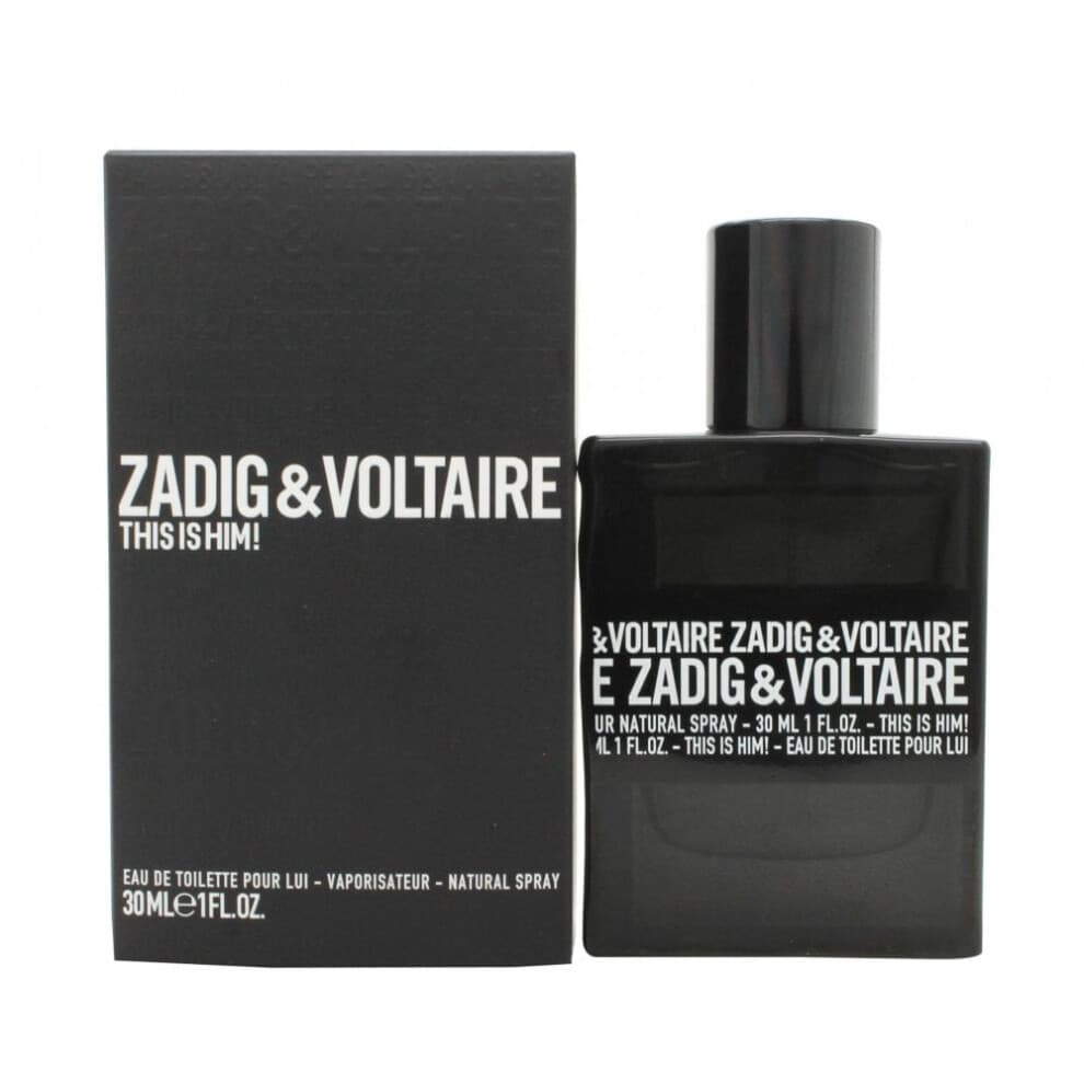 ZADIG &amp; VOLTAIRE THIS IS HIM! Eau de Toilette Vaporisateur 30 ml - Parfum Masculin Intense