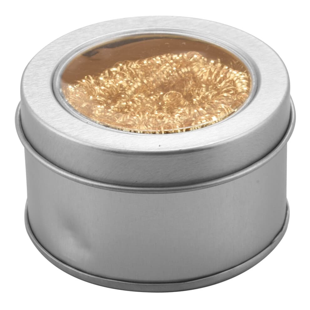 Boule de nettoyage pour fil de nettoyage de pointe de fer ? souder avec bo?tier en m?tal