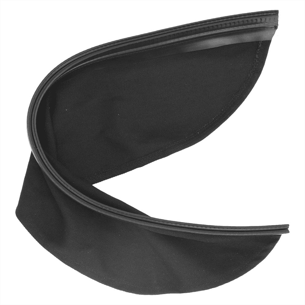 Casque de soudage à bavette en cuir et coton, ignifuge, enveloppant la chaleur, compatible avec la plupart des casques et accessoires