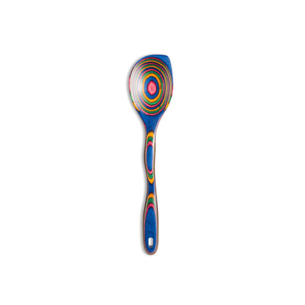 Ensemble de sept cuillères à soupe en bois pour ustensiles de cuisine