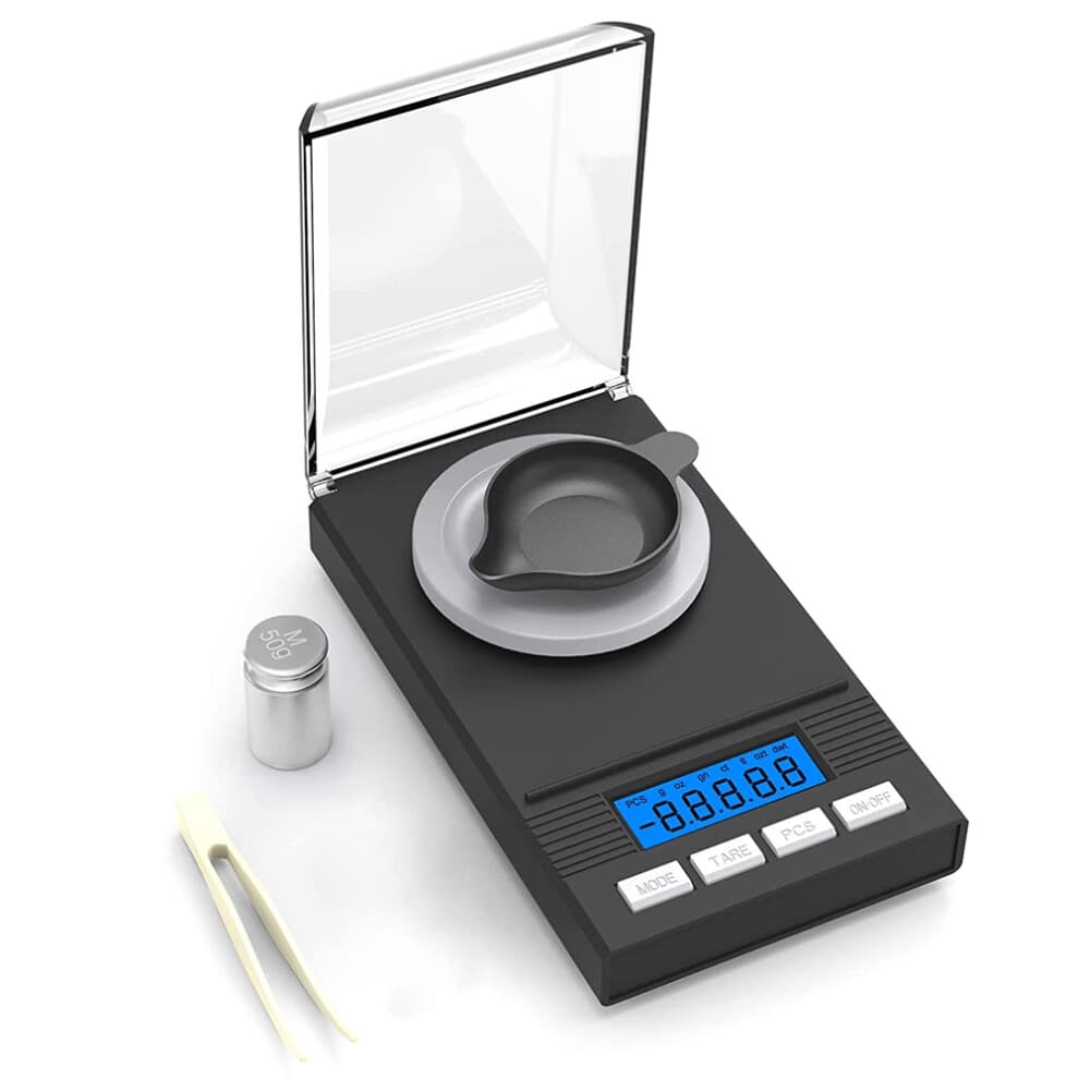 Balance milligramme 50G/0,001G, échelle de précision au milligramme