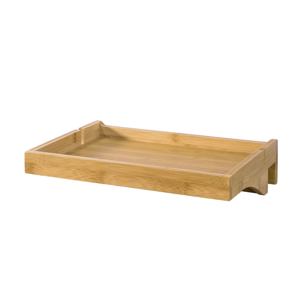 SoBuy Table de Chevet Suspendue en Bambou pour Lit