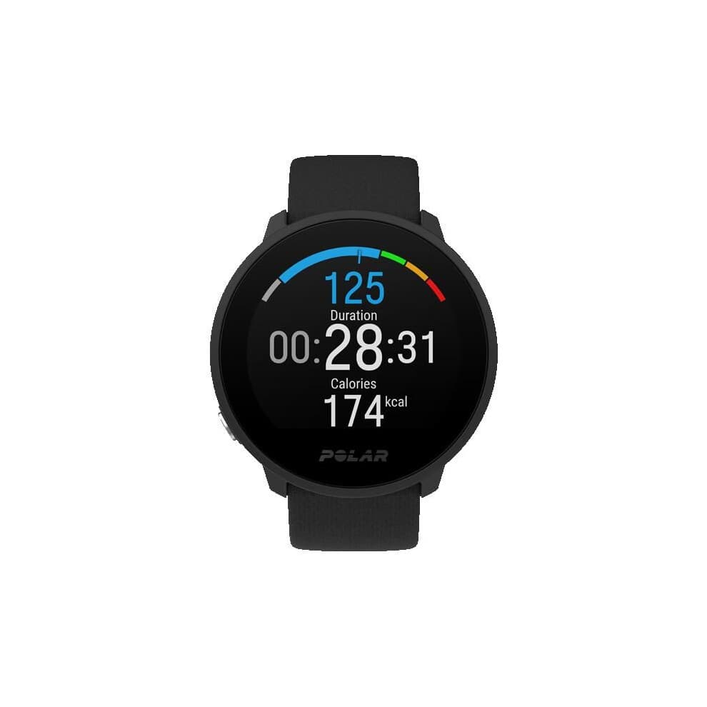 Polar Unite Noir Montre connectée Fitness avec suivi du sommeil (Silicone)
