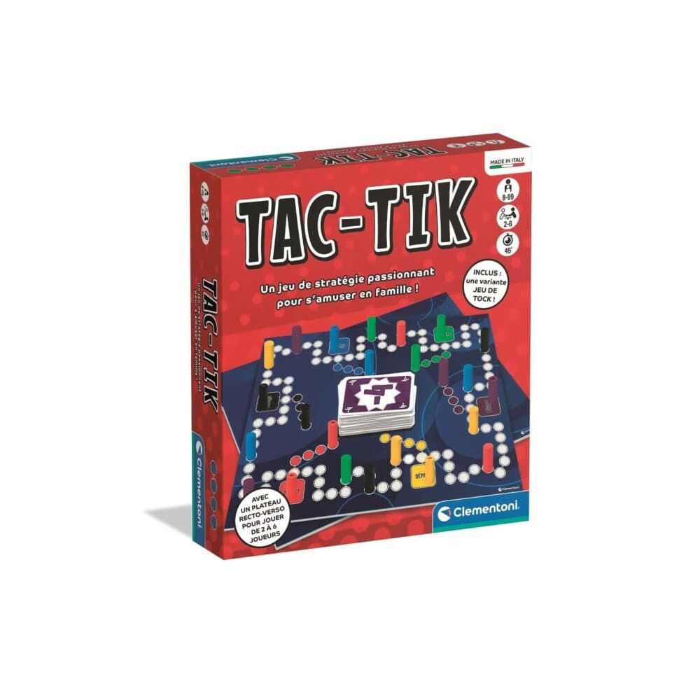 CLEMENTONI - Tac-Tik, jeu de plateau