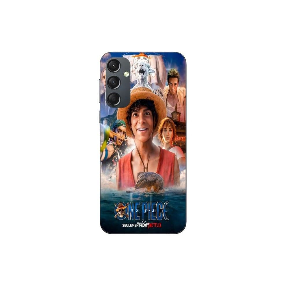 Coque de téléphone - MANIACASE - Samsung Galaxy A54 - Silicone - Souple - Luffy One Piece