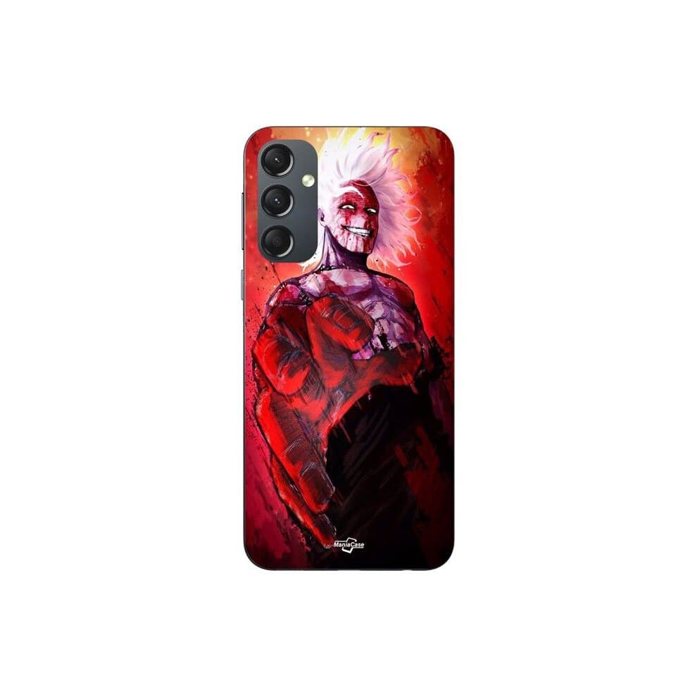 Coque de téléphone - MANIACASE - Samsung Galaxy A34 - Silicone - Souple - Anime My Hero Academia