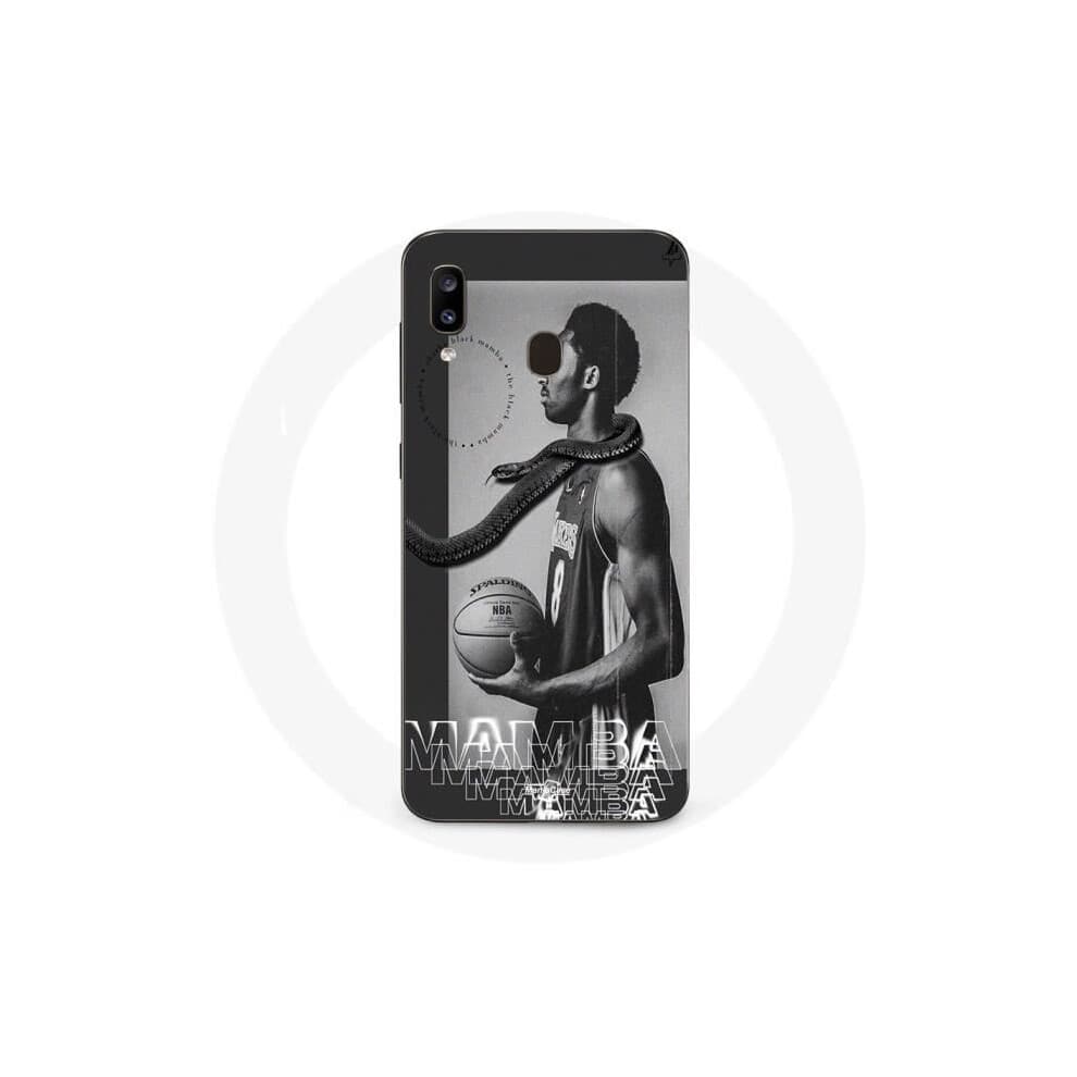 Coque Maniacase pour Samsung Galaxy A20e Kobe Bryant NBA black mamba mentality