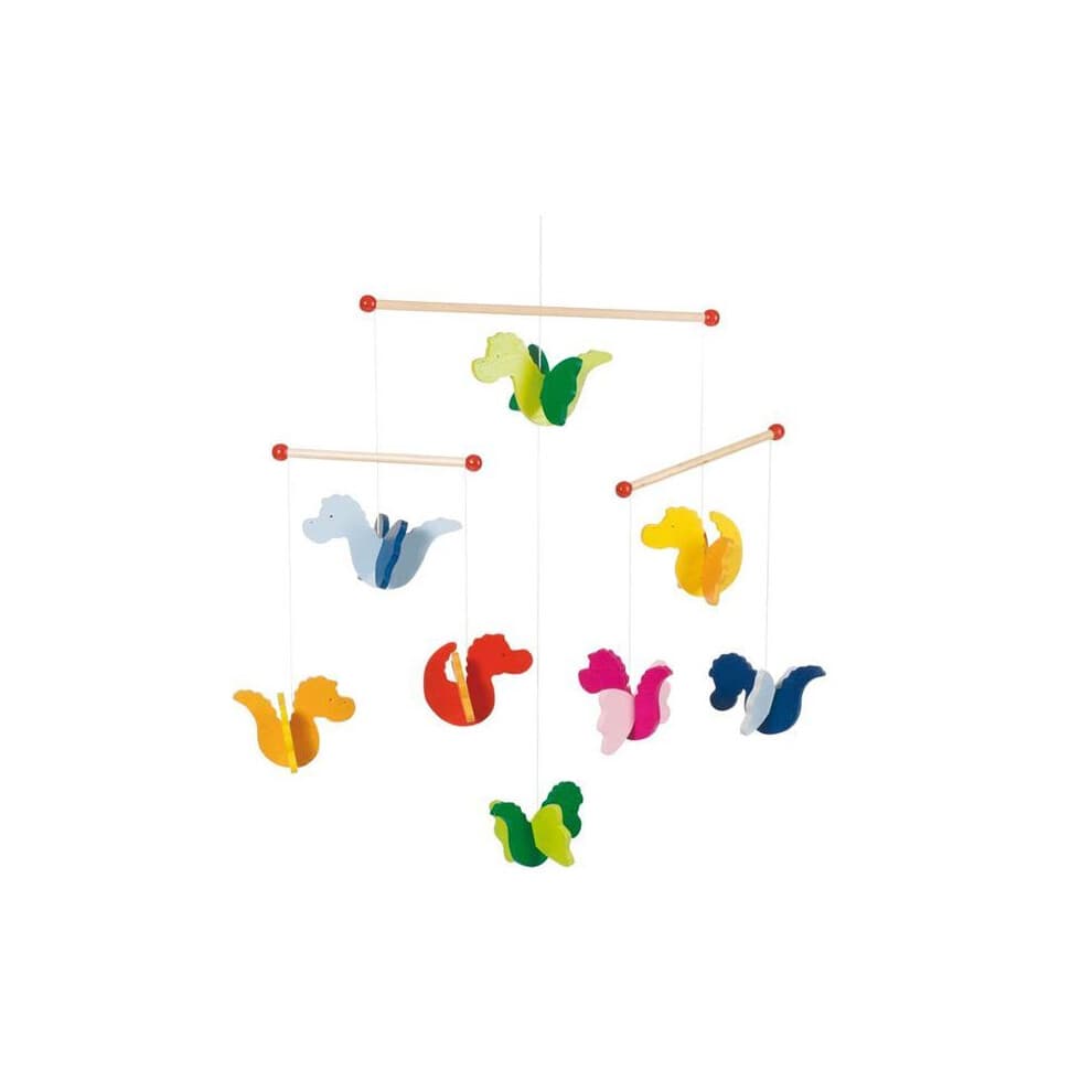 Mobile en bois, Dragons