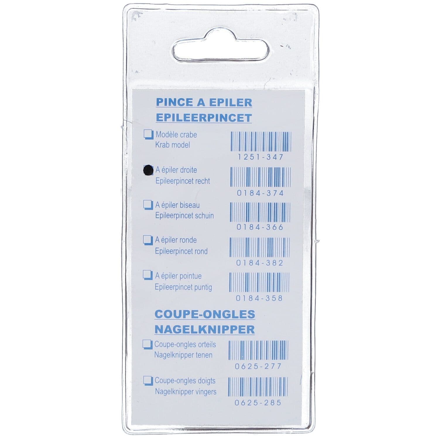 Pharmex® Pince à épiler droite 1 pc(s) Pinces À Épiler view 2