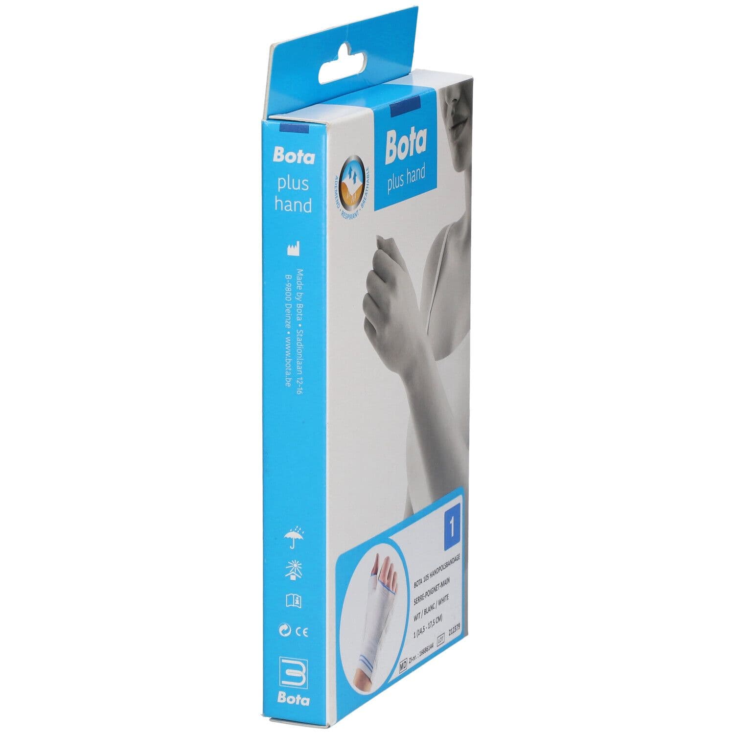 Bota Bande Poignet + Pouce 105 Blanc Taille 1 1 orthèse 1 pc(s) Bandage(S) view 2