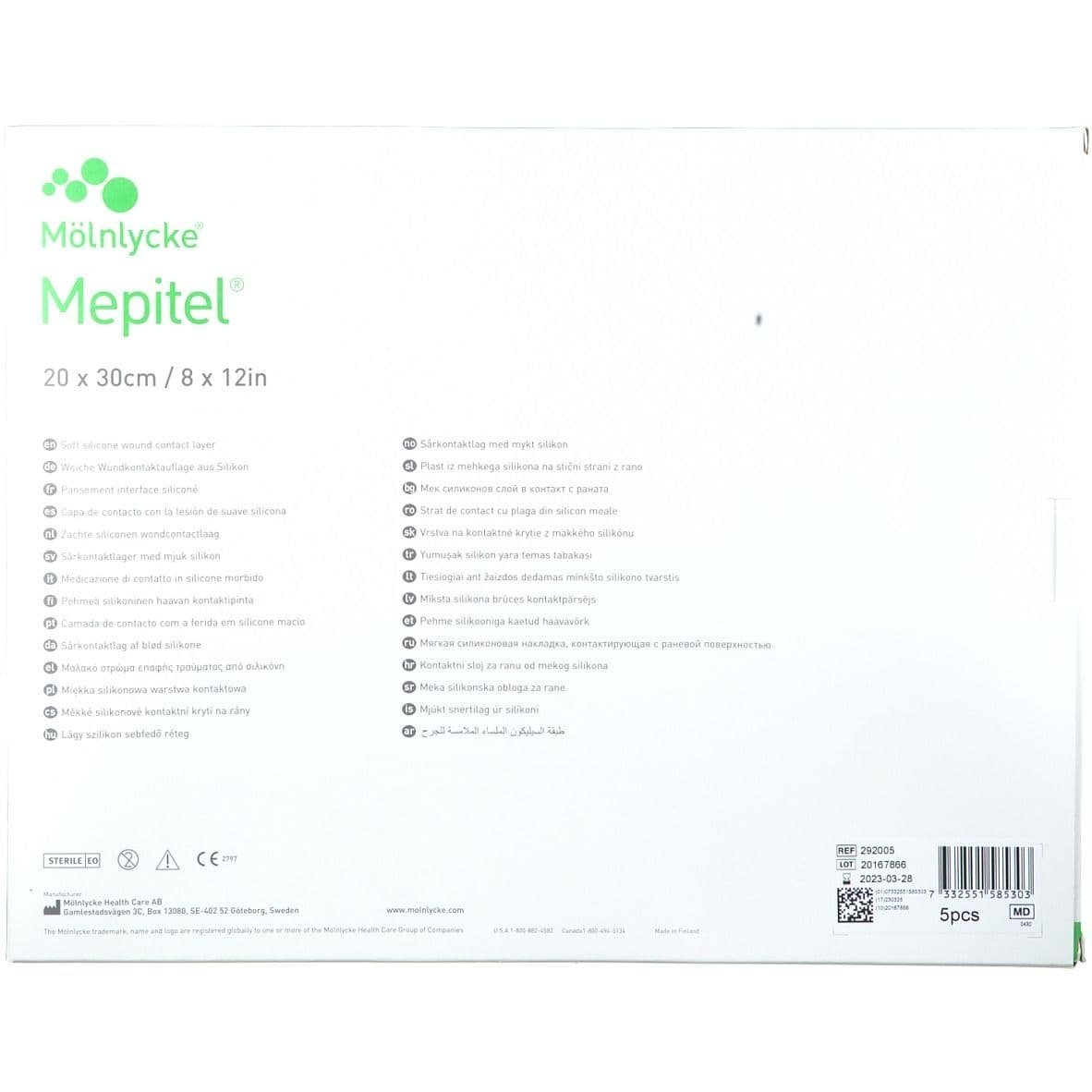 Mepitel® 20 cm x 30 cm 5 pc(s) Compresses view 2