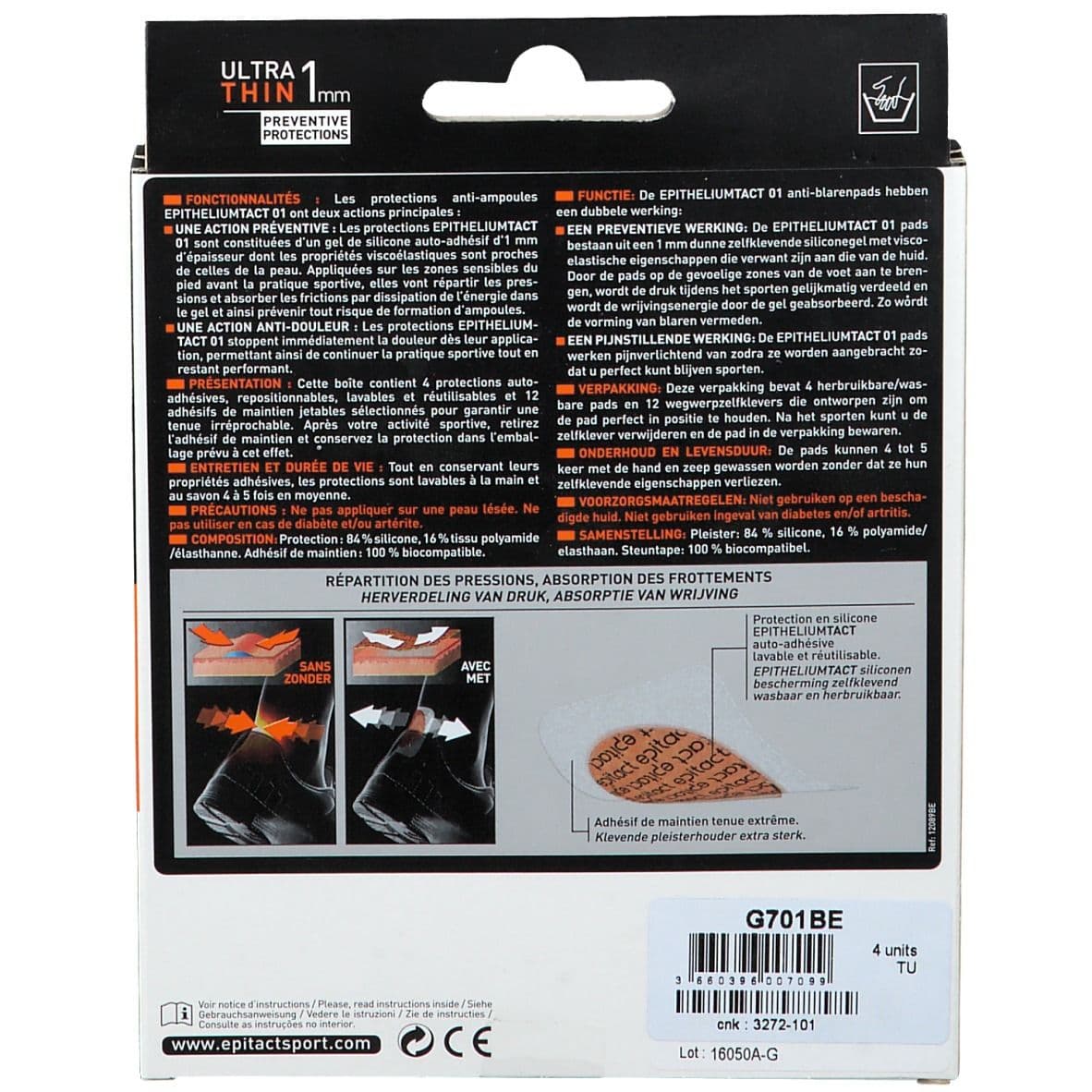 Epitact® Sport Protections Anti-Ampoules 1 pc(s) Pansement(S) view 2