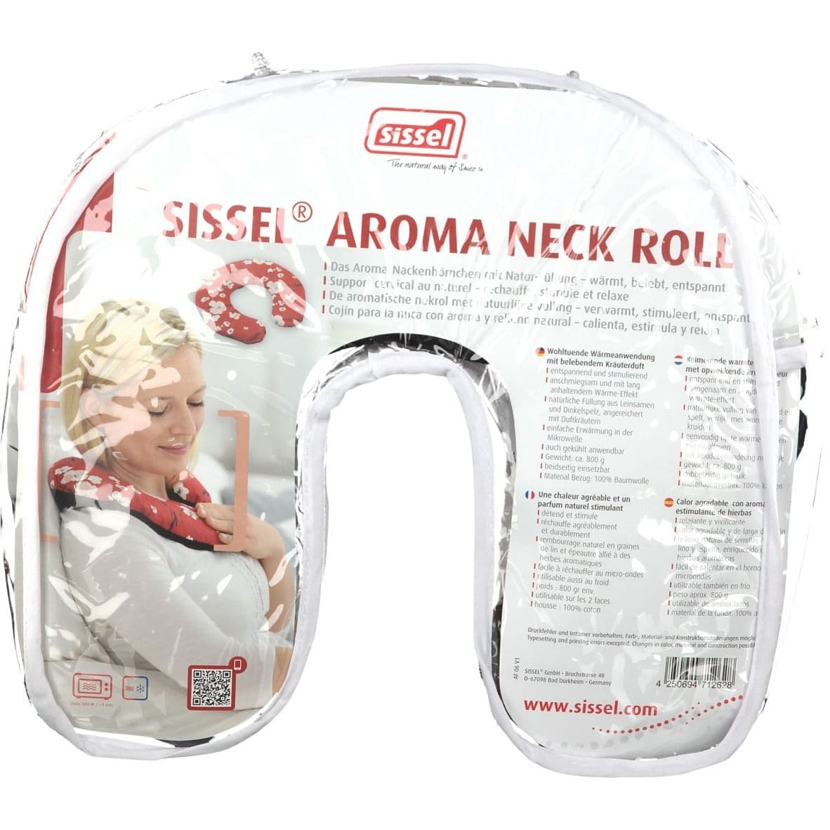 Sissel® Aroma Neck Roll Support cervical naturel 1 pc(s) Todo view 2