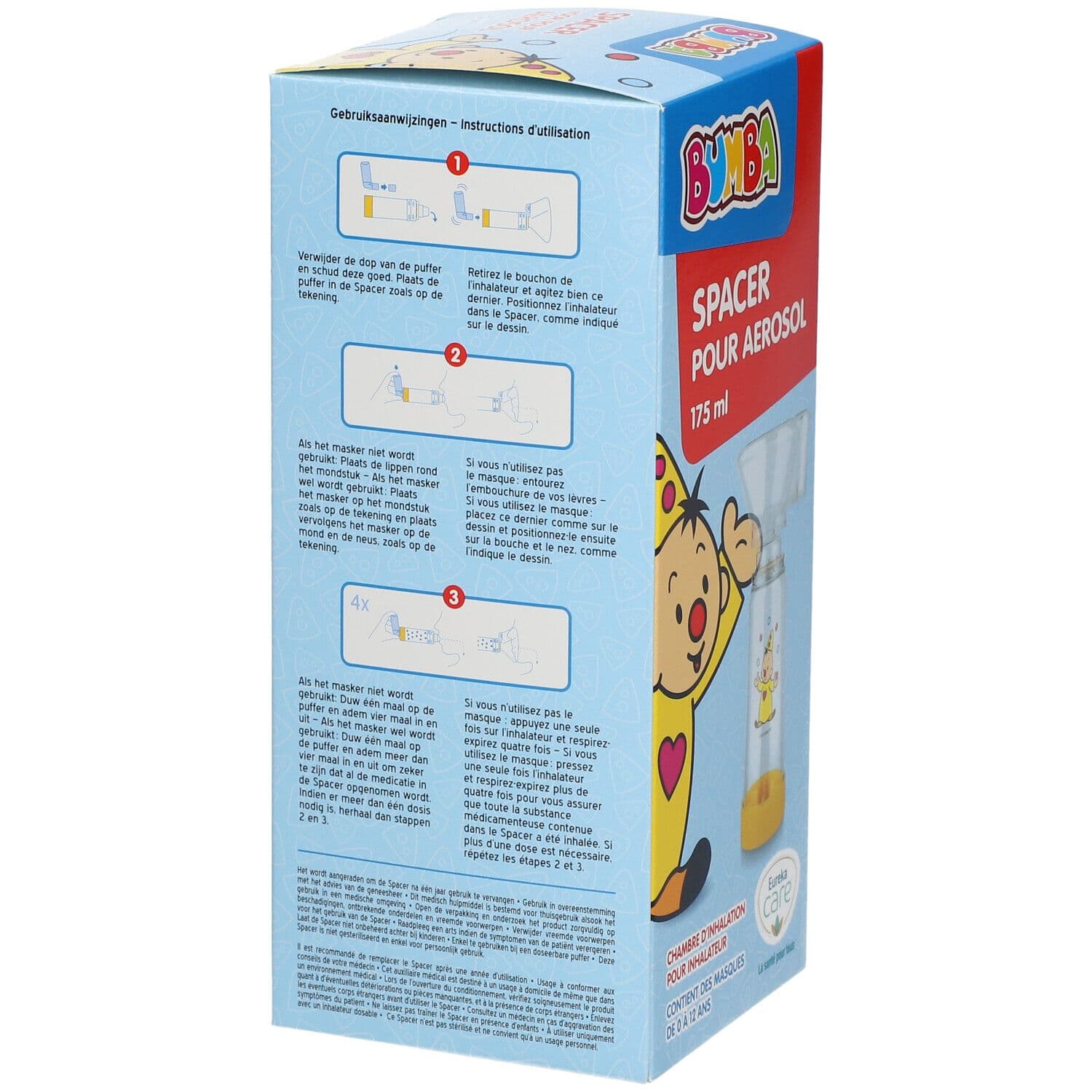 Chamber Spacer Bumba + Masque Bébé/Enfant 1 pc(s) Aérosol(S) view 2