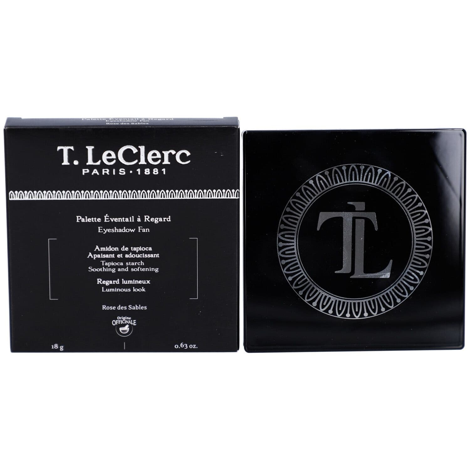 T. LeClerc Palette Éventail à Regard Rose des Sables 18 g Maquillage view 2