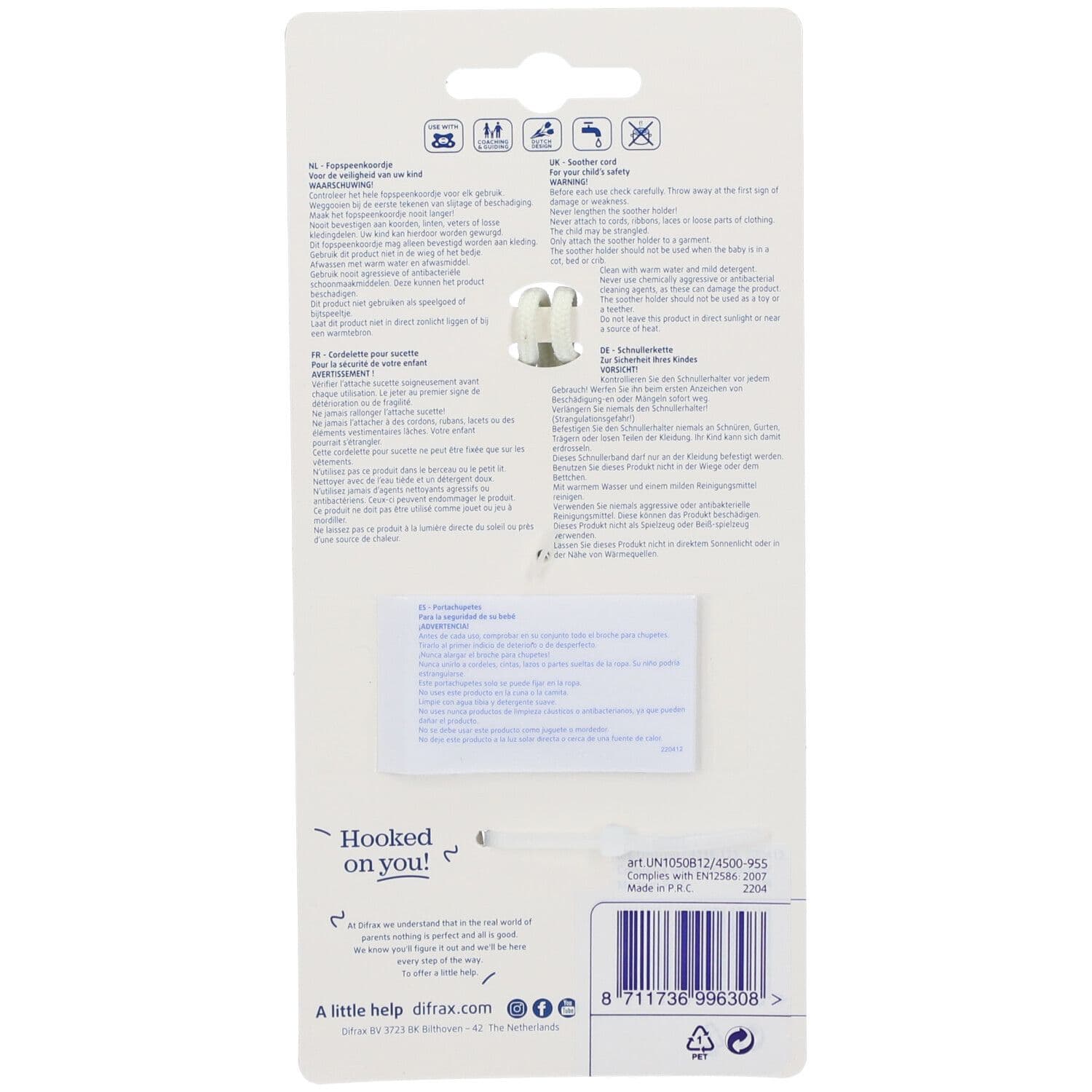 DIFRAX Cordon pour tétine 1 pc(s) Accessoire(S) view 2